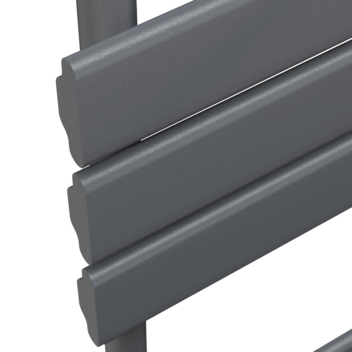 Scudo Life Anthracite Ladder Rails with  Slab Rails