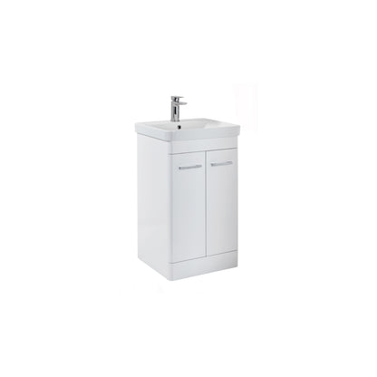 Rossini 500mm wide Vanity with Basin - High Gloss White