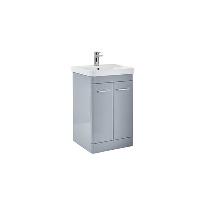 Rossini 600mm wide Vanity with Basin - Pebble Grey