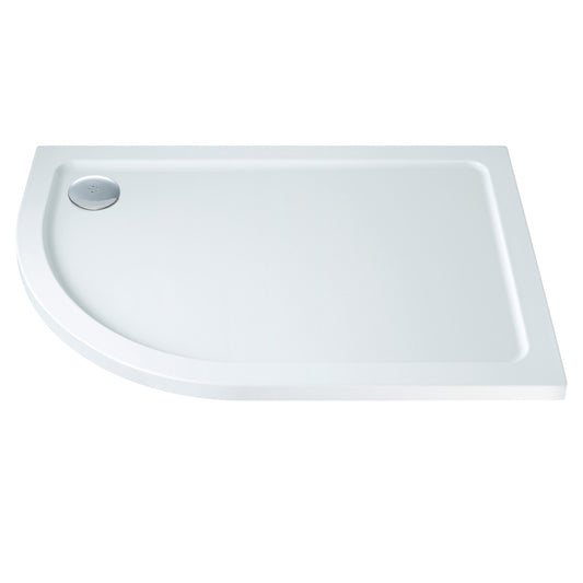 Scudo Left Hand Offset Quad 30mm Shower Trays