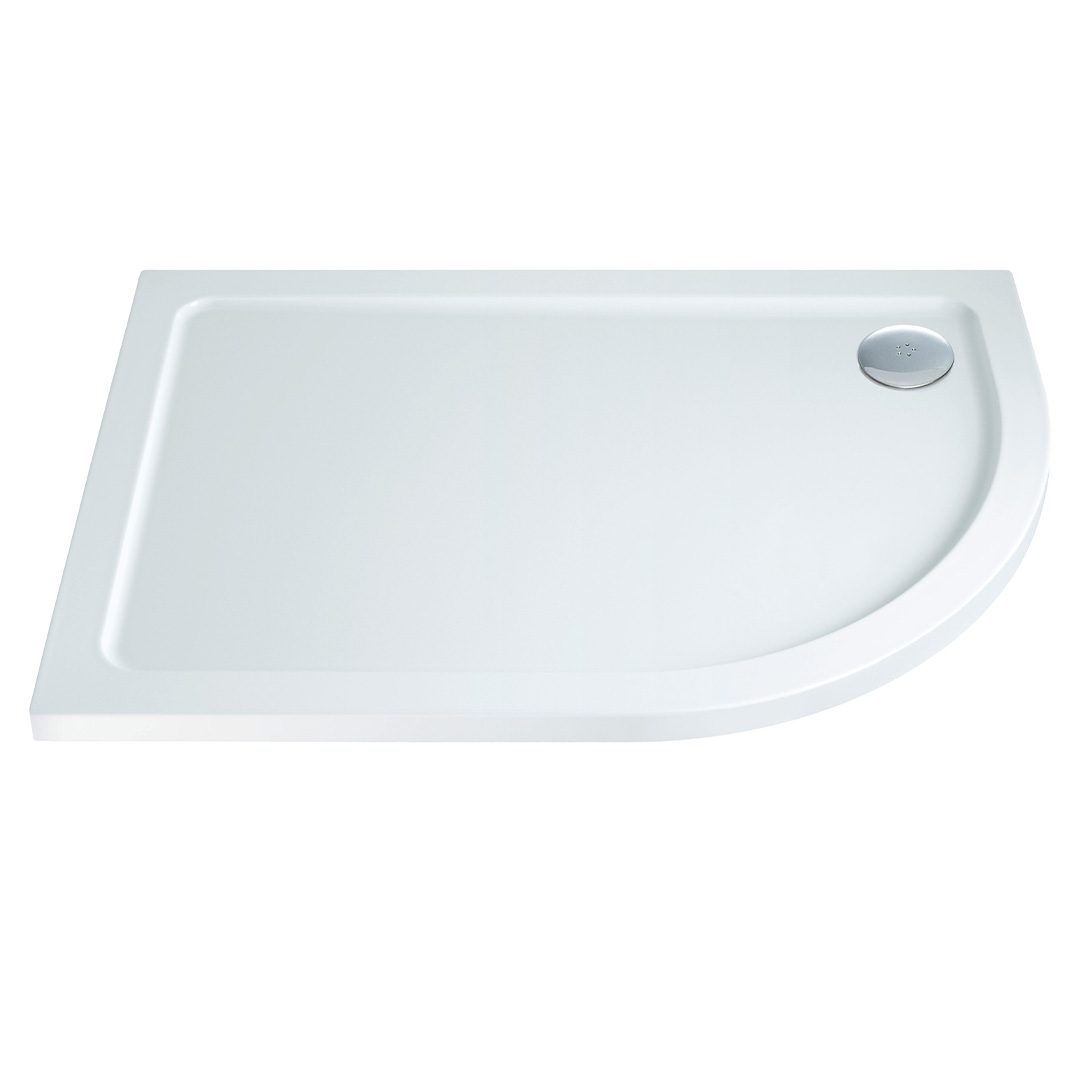 Scudo Right Hand Offset Quad 30mm Shower Trays