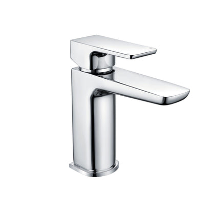 Scudo Muro Mini Mono Basin Mixer with Click Waste - Chrome