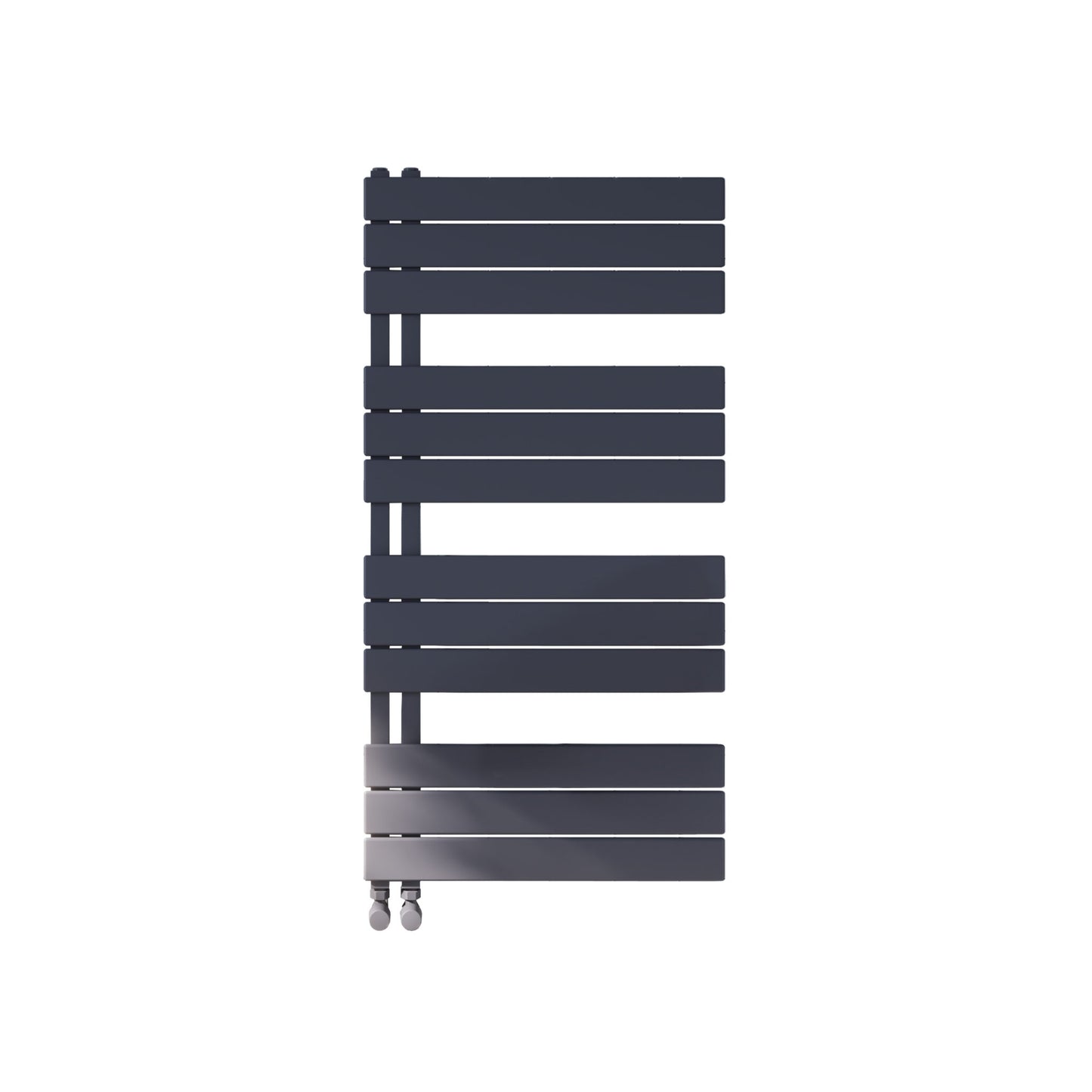 Scudo Thames Carbon Anthracite Heated Towel Warmer 800, 1150 & 1640mm  High