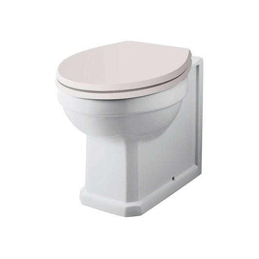 Scudo Traditional Back to Wall Pan and Seat