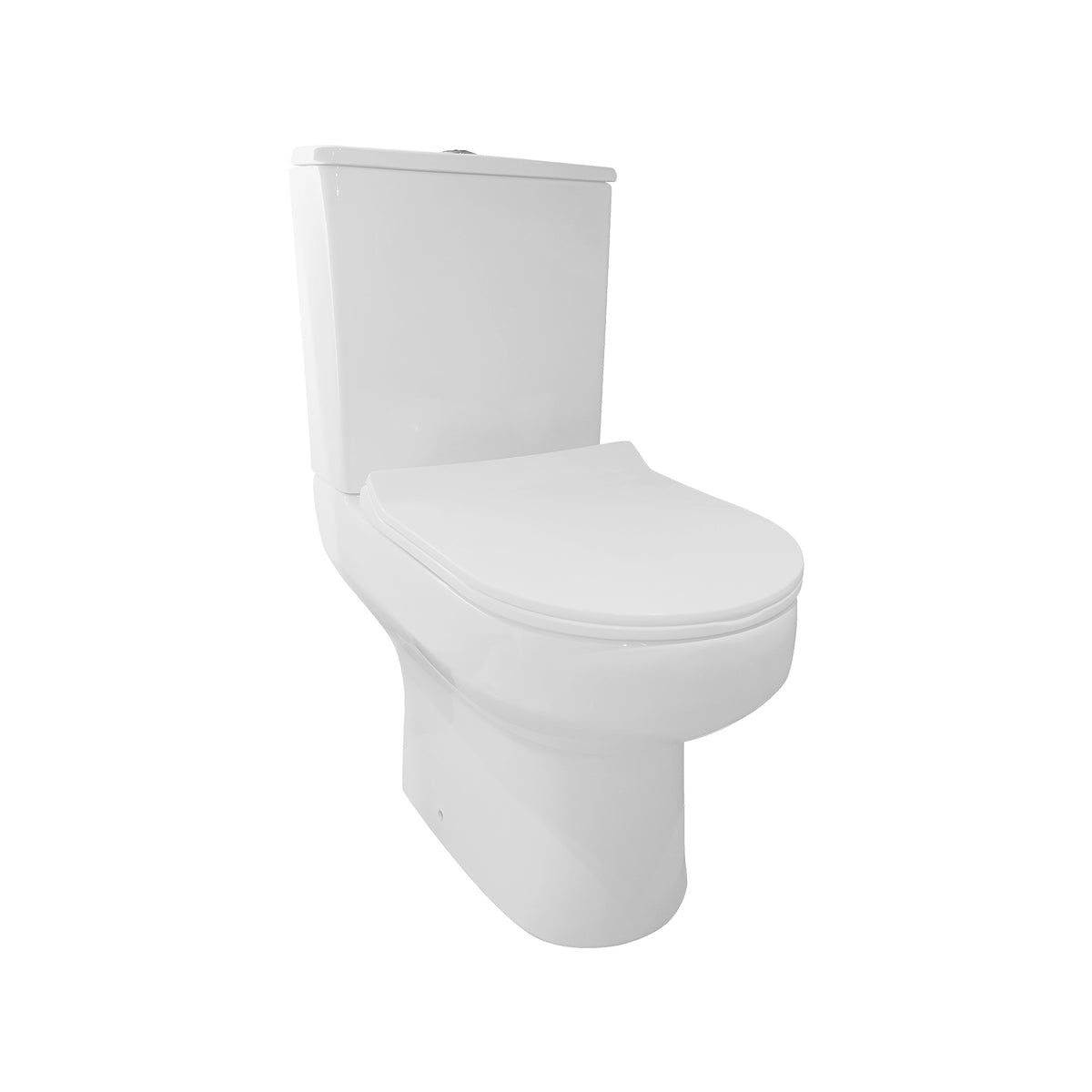 Scudo Spa Close Couple (open Back) Toilet Inc Soft Close Seat