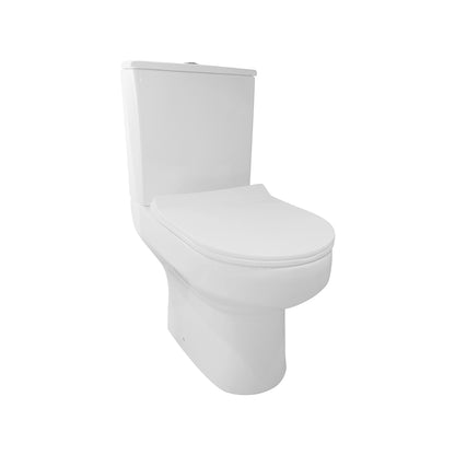 Scudo Spa Close Couple (open Back) Toilet Inc Soft Close Seat