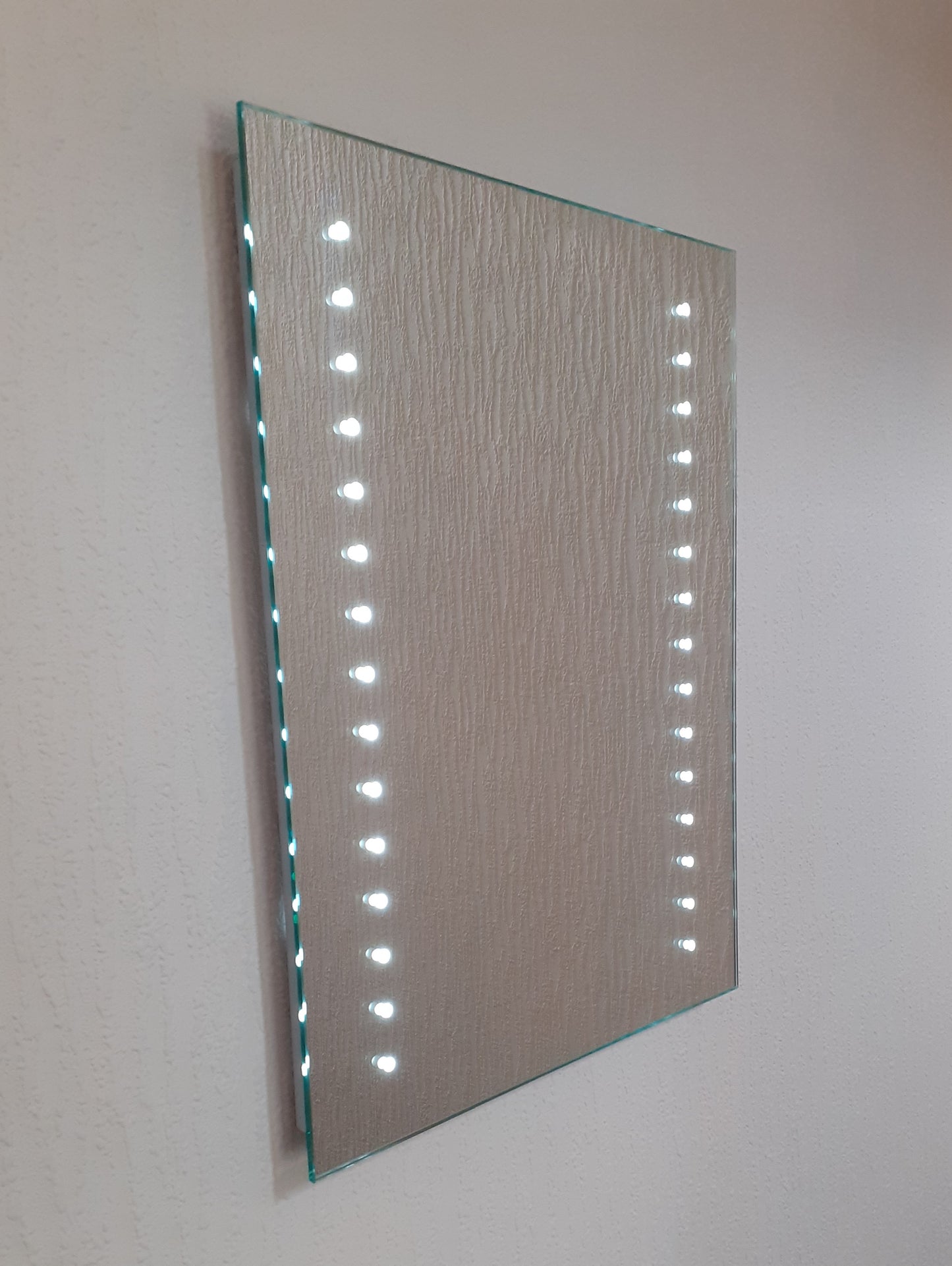 Battery Mirror  LED Mirror with Press Switch (500 x 390mm)