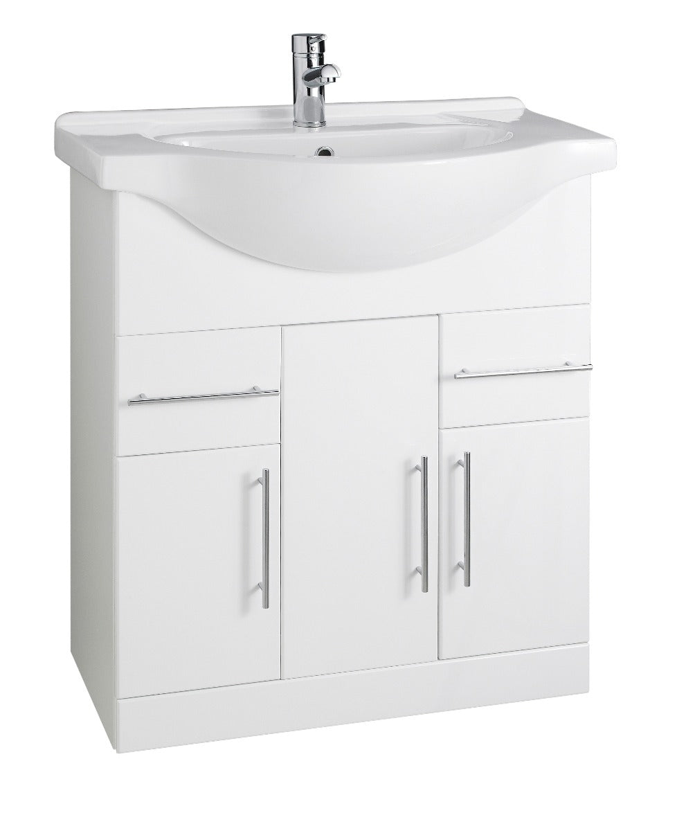 Kartell Encore 750mm cabinet with Basin