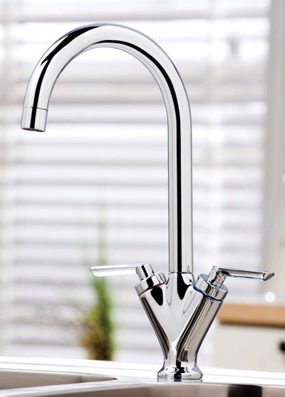 Scudo Olicana Kitchen Tap (Available Chrome and Brushed Stainless)