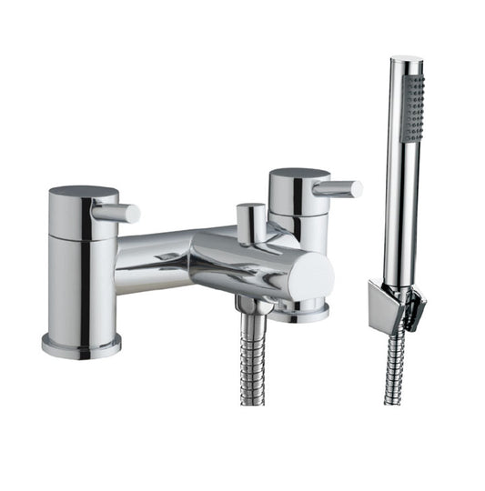 Scudo Premier Bath Shower Mixer with shower kit and wall bracket